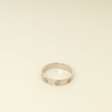 Cartier 18K White Gold Love Ring Small Model 52