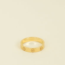 Cartier 18K Yellow Gold Love Small Model Ring 53