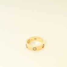 Cartier 18K Yellow Gold Love 3 Diamond Ring 56