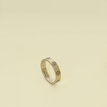 Cartier 18K White Gold Love Small Model Ring 49
