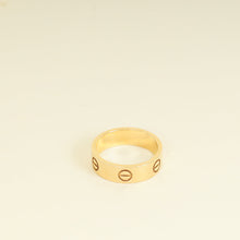 Cartier 18K Yellow Gold Love Classic Model Ring 55