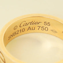 Cartier 18K Yellow Gold Love Classic Model Ring 55