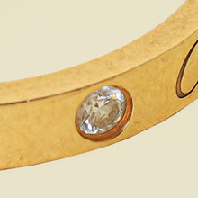Cartier 18K Rose Gold Diamond C de Cartier Wedding Band 57