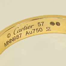 Cartier 18K Yellow Gold Love Small Model Ring 57