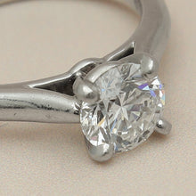 Cartier Platinum 1895 Solitaire Brilliant-Cut Diamond Ring 51
