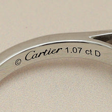 Cartier Platinum 1895 Solitaire Brilliant-Cut Diamond Ring 51