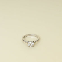 Cartier Platinum 1895 Solitaire Brilliant-Cut Diamond Ring 51
