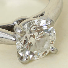 Cartier Platinum 1895 Solitaire Brilliant-Cut Diamond Ring 51