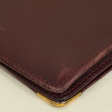 Cartier Burgundy Must De Cartier International Wallet