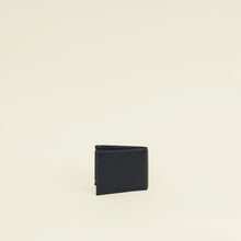 Cartier Navy Diagonal Stitched Wallet