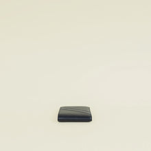 Cartier Navy Diagonal Stitched Wallet
