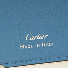 Cartier Blue Must De Cartier 4 Credit Card Case