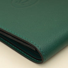 Cartier Green Must de Cartier Wallet W/ MMR Initials