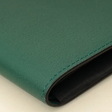 Cartier Green Must de Cartier Wallet W/ MMR Initials
