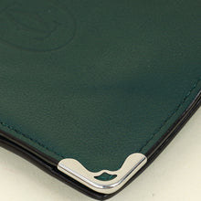 Cartier Dark Green Must De Cartier Card Holder Wallet