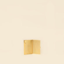 Cartier Diabolo De Lacquered Golden-Finish Metal Card Holder