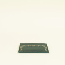 Cartier Emerald Green Guirlande De Cartier Card Holder