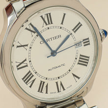 Cartier Stainless Steel Ronde Must De Cartier Large Model 40mm Automatic Watch