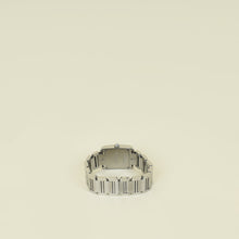 Cartier Stainless Steel Diamond Tank Française Watch
