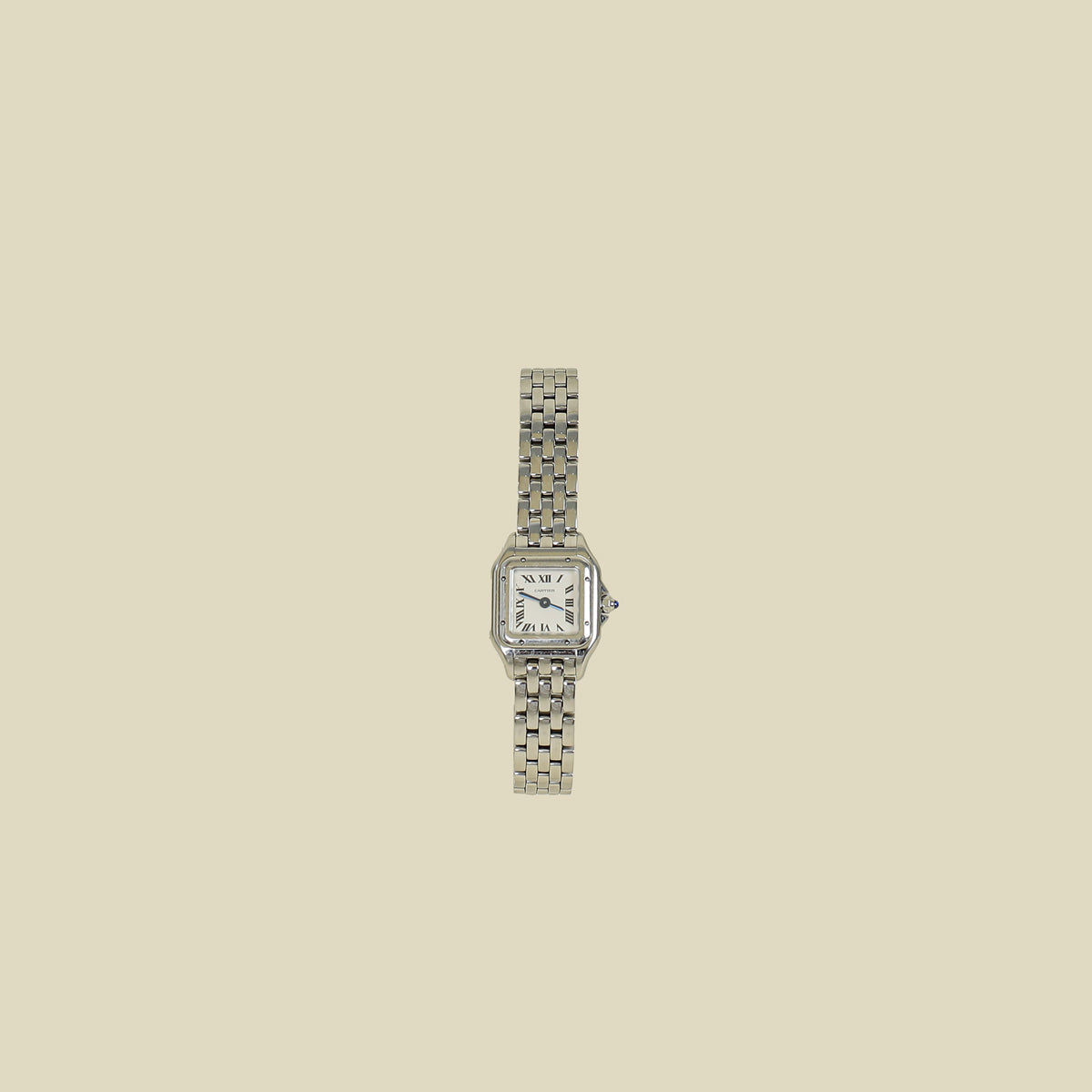 Cartier Stainless Steel Panthere De Cartier Mini Quartz Watch
