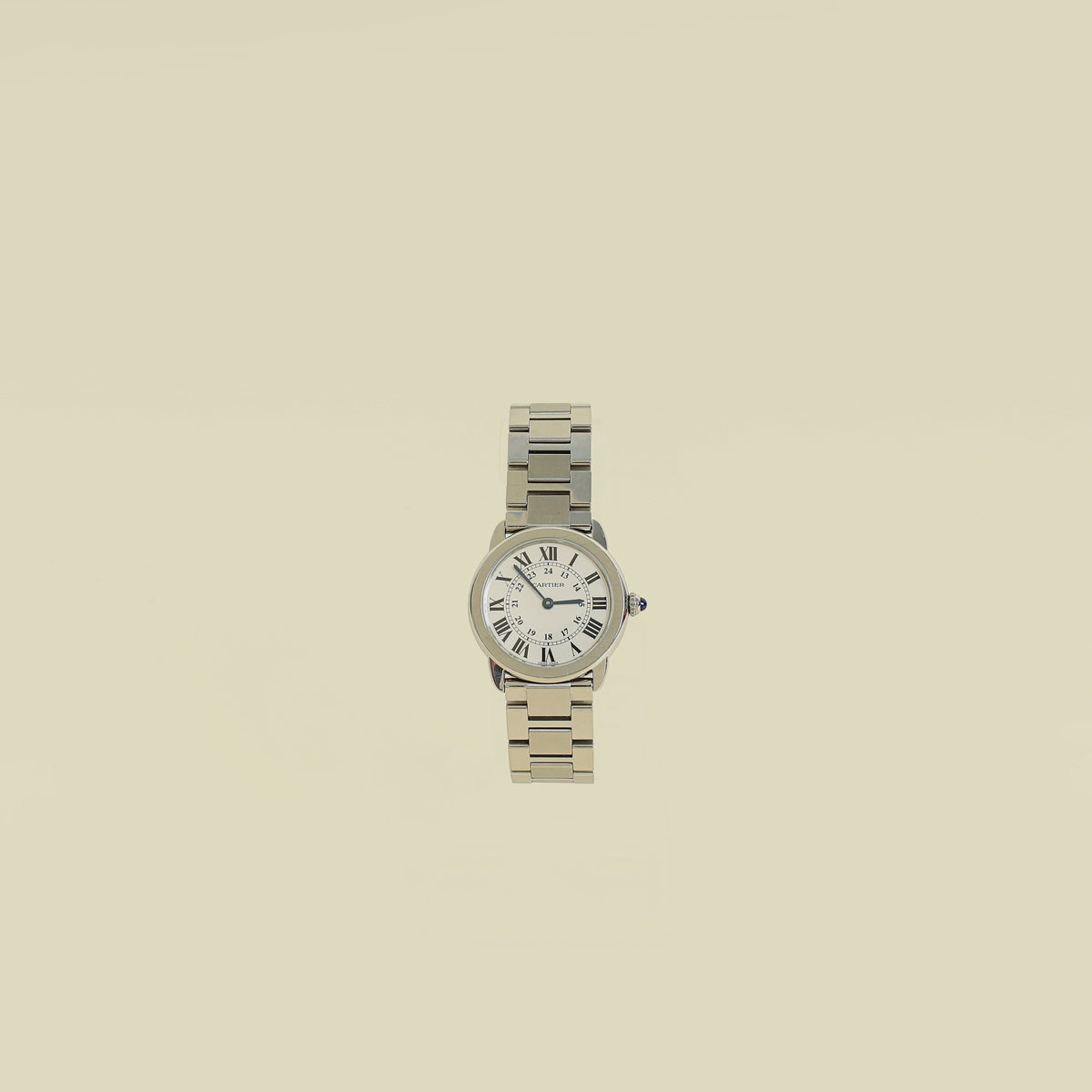 Cartier Stainless Steel Ronde Solo De Cartier Quartz 30mm Watch