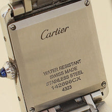 Cartier Stainless Steel Tank Must de Cartier Large Model Quartz Watch