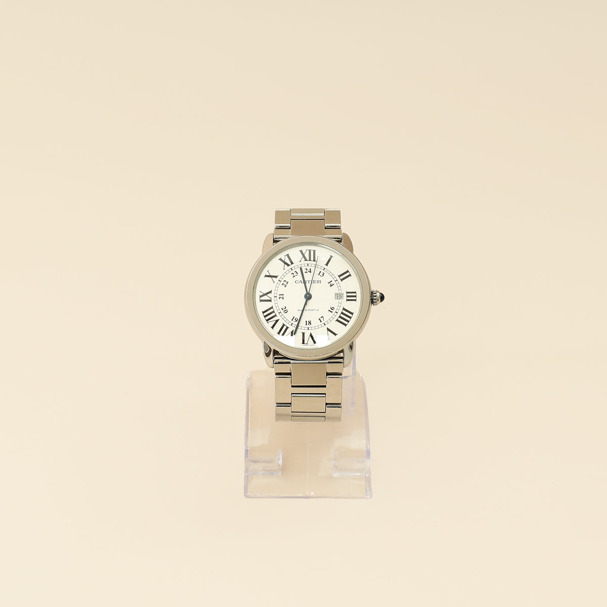 Cartier Stainless Steel Ronde de Cartier 42mm Automatic Watch