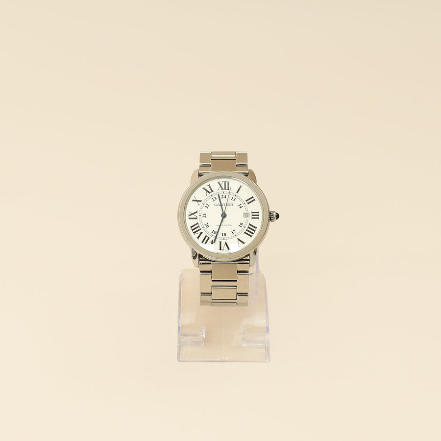 Cartier Stainless Steel Ronde de Cartier 42mm Automatic Watch