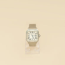 Cartier Stainless Steel Santos De Cartier Medium Model Automatic 35.1 mm Watch