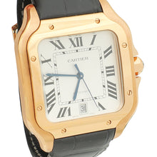 Cartier Rose Gold Santos De Cartier Large Model 39.8mm Automatic Watch
