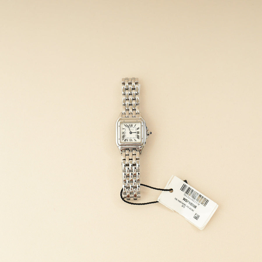 Cartier Stainless Steel Panthere De Cartier Small Model Quartz Watch
