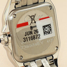 Cartier Stainless Steel Panthere De Cartier Small Model Quartz Watch