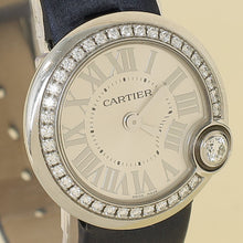 Cartier Stainless Steel Ballon Blanc Diamond 26mm Quartz Watch