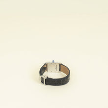 Cartier Indigo Blue Tank Must De Cartier Argent Quartz Watch