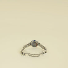 Cartier Stainless Steel Diamond Ballon Bleu Automatic 33mm Watch