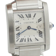 Cartier Stainless Steel Tank Francaise Small Model Quartz 25 mm Watch