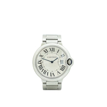 Cartier Stainless Steel Ballon Bleu Acier MM 36mm Quartz Movement Watch
