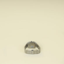 Cartier Stainless Steel Santos De Cartier Medium Model Automatic Movement Watch