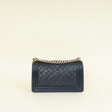 Chanel Navy Blue Le Boy Medium Flap Bag