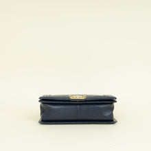 Chanel Navy Blue Le Boy Medium Flap Bag