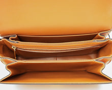 Celine Tan Classique Triomphe Natural Flap Bag