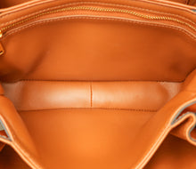 Celine Tan Classique Triomphe Natural Flap Bag