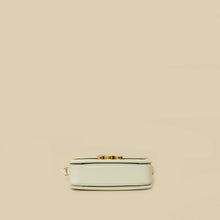 Celine White Teen Triomphe Shoulder Bag
