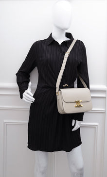 Celine Pampa Shiny Classique Triomphe Bag
