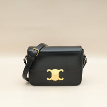 Celine Black Triomphe Teen Shoulder Bag