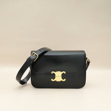 Celine Black Classique Triomphe Bag