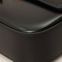 Celine Black Triomphe Shiny Shoulder Bag