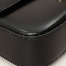 Celine Black Triomphe Shiny Shoulder Bag