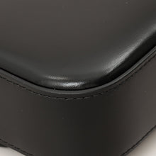 Celine Black Triomphe Shiny Shoulder Bag