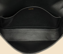 Celine Black Triomphe Shiny Shoulder Bag